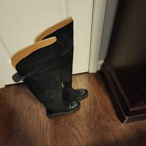 Franco Sarto, Battina Over The Knee, Black, Size 5